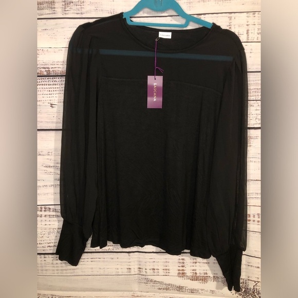 Lascana VENUS NWT Black Women's Top size 4/6 - Picture 9 of 14